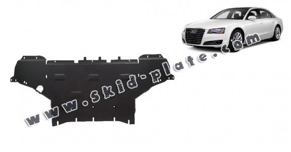 Steel skid plate for Audi A8