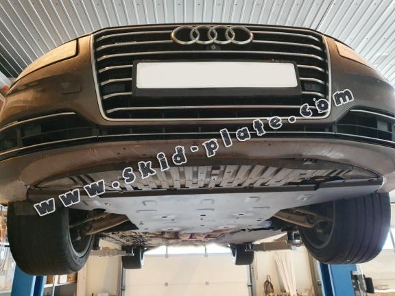 Steel skid plate for Audi A8