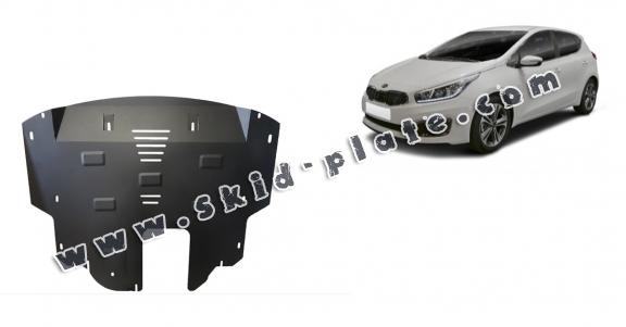 Steel skid plate for Kia Ceed 