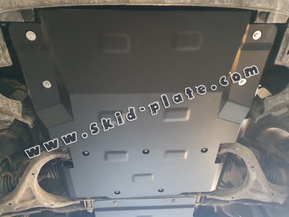 Steel skid plate for SsangYong Rexton