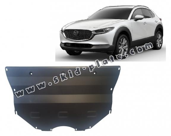 Steel skid plate for Mazda CX-30