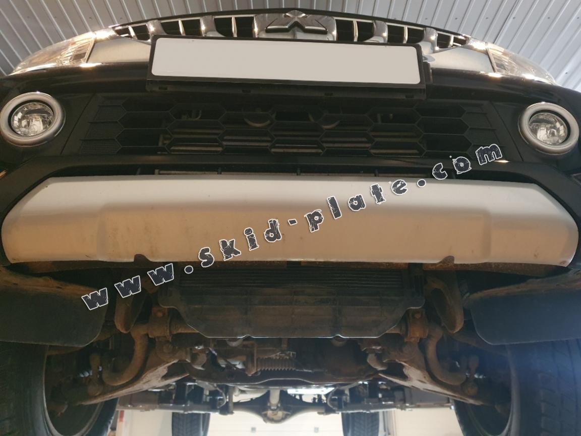 Steel skid plate for Mitsubishi L200 2015