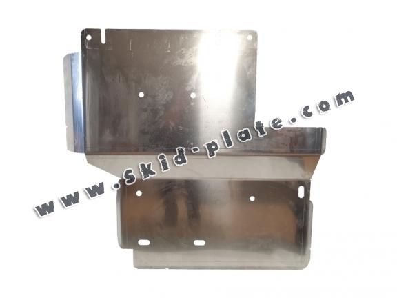 Aluminum differential skid plate for Toyota Hilux Revo