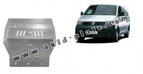 Galvanized steel skid plate for Volkswagen Transporter T5