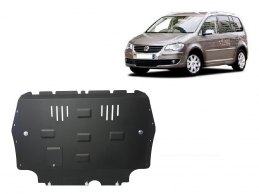 Steel skid plate for Volkswagen Touran