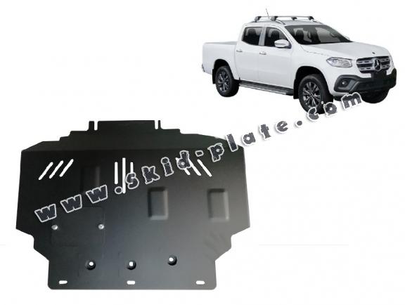 Steel skid plate for Mercedes X-Class