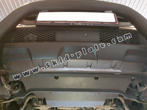 Steel radiator skid plate for Mercedes X-Class