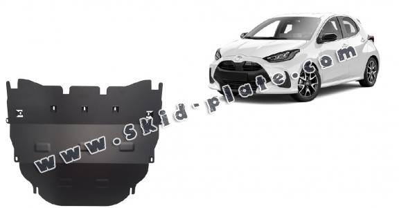 Steel skid plate for Toyota Yaris XP210