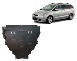 Steel skid plate for Mazda 5