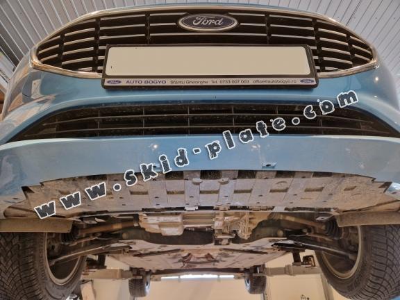 Steel skid plate for Ford Fiesta VII
