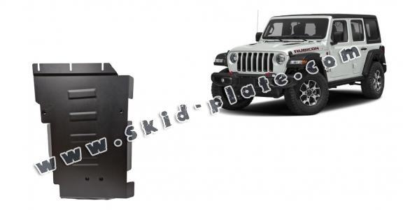 Steel gearbox skid plate for Jeep Wrangler - JL