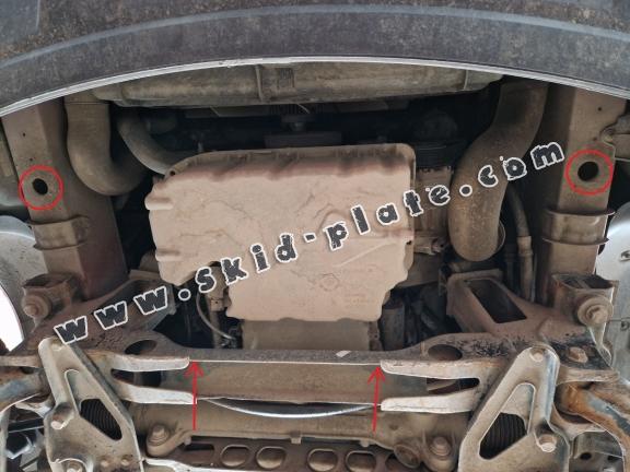 Steel skid plate for Volkswagen Crafter