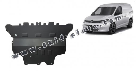 Steel skid plate for VW Caddy