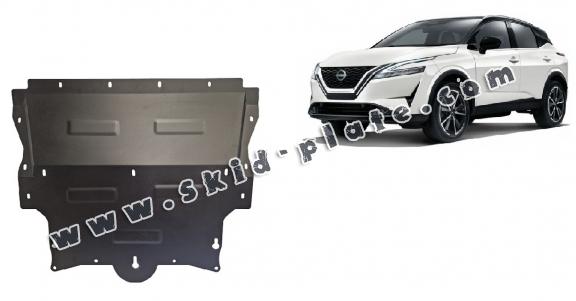 Steel skid plate for Nissan Qashqai J12