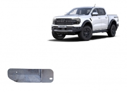 Aluminum fuel filter skid plate for Ford Ranger Raptor