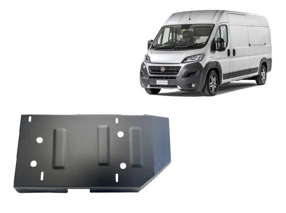 Steel AdBlue tank plate Fiat Ducato