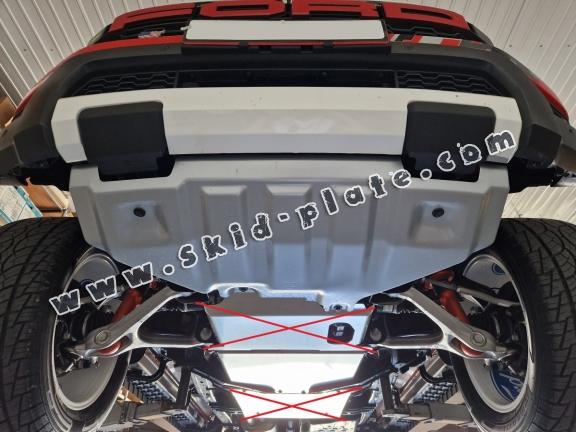 Aluminum gearbox skid plate for Ford Ranger Raptor