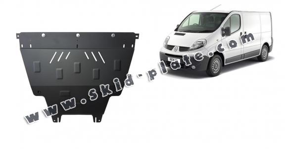 Steel skid plate for Renault Trafic (2011-2014)