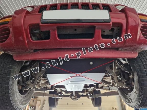 Steel gearbox skid plate for Jeep Cherokee - KJ