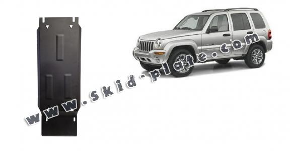 Steel gearbox skid plate for Jeep Cherokee - KJ