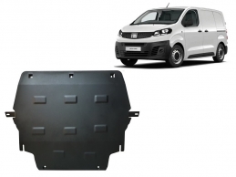 Steel skid plate for Fiat Scudo