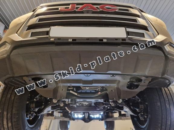 Steel skid plate for Jac T8