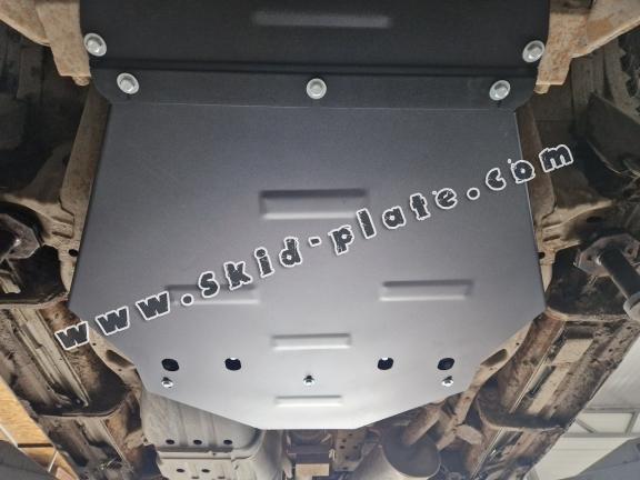 Steel gearbox skid plate for Mitsubishi Pajero 3 (V60, V70) Vers 2.0