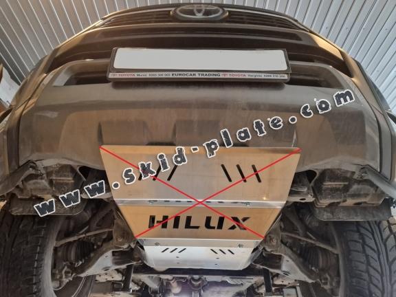 Aluminum skid plate for Toyota Hilux Revo