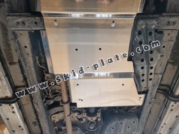 Aluminum differential skid plate for Toyota Hilux Invincible