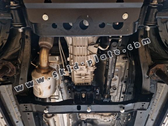 Steel gearbox skid plate for Evo Cross 4