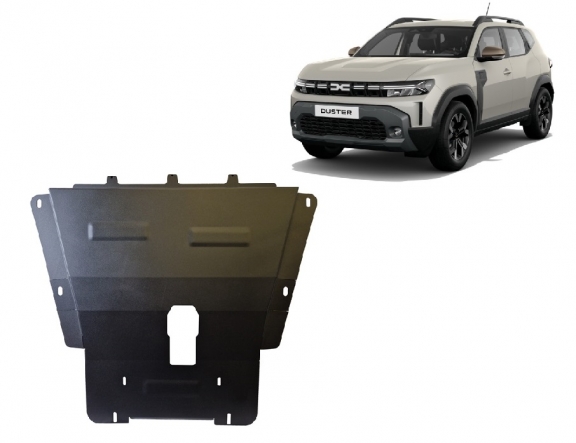 Steel skid plate for Dacia Duster - 4x2 + 4x4