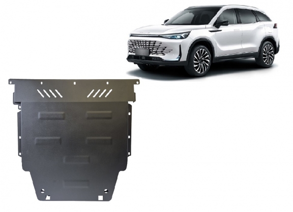 Steel skid plate for Baic Beijing X75