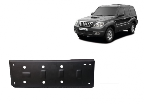Steel fuel tank skid plate  for Hyundai Terracan