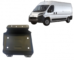 Steel fuel tank skid plate  for Toyota Proace Max
