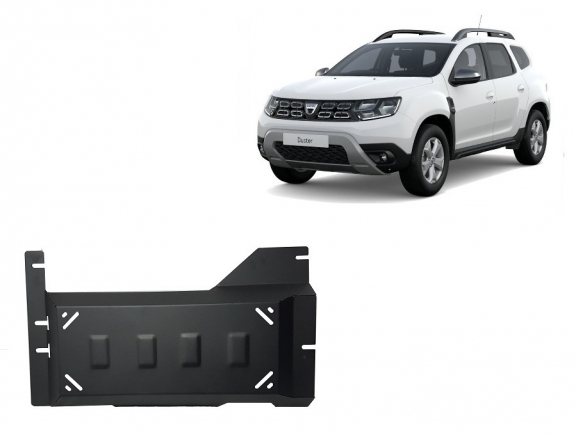 Steel DPF skid plate  for Dacia Duster