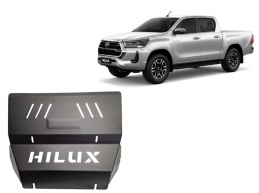 Steel radiator skid plate for Toyota Hilux Invincible