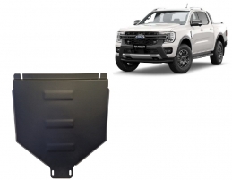 Steel automatic gearbox skid plate for Ford Ranger