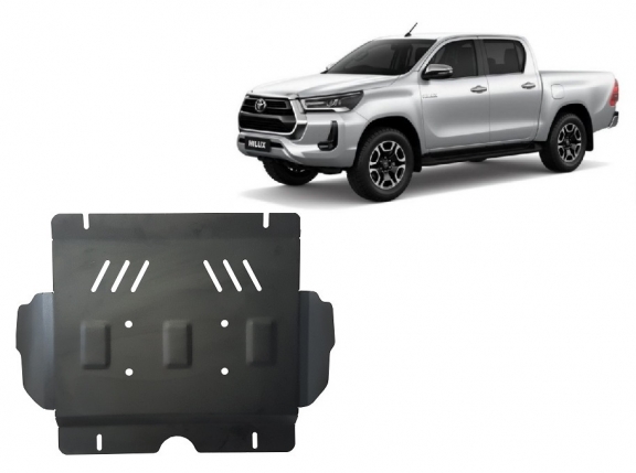 Steel skid plate for Toyota Hilux Invincible