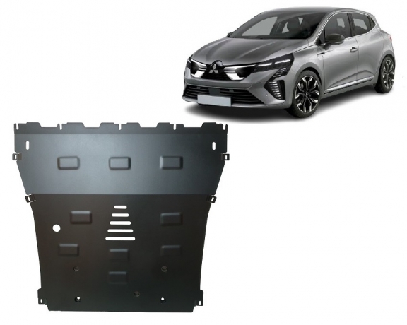 Steel skid plate for Mitsubishi Colt