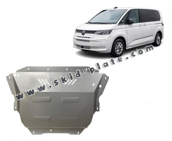 Galvanized steel skid plate for Volkswagen Transporter T7