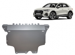 Aluminum skid plate for Audi Q3