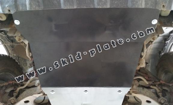 Steel skid plate for the protection of the engine and the radiator for Nissan Pick Up