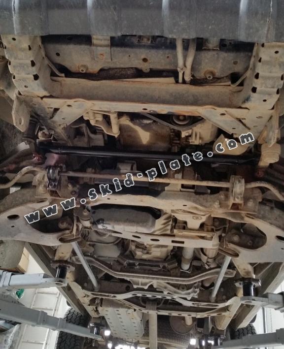 Steel skid plate for the protection of the engine and the radiator for Nissan Pick Up