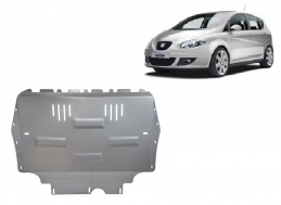 Steel skid plate for the protection of the engine and the gearbox for Seat Altea