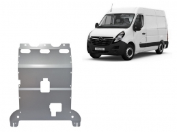 Aluminum skid plate for Opel Movano C 