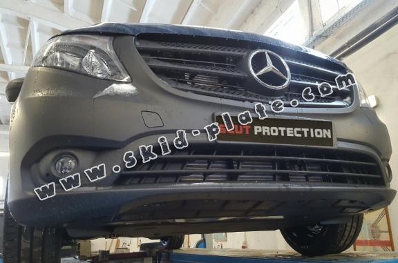 Aluminum skid plate for Mercedes V-Class W447