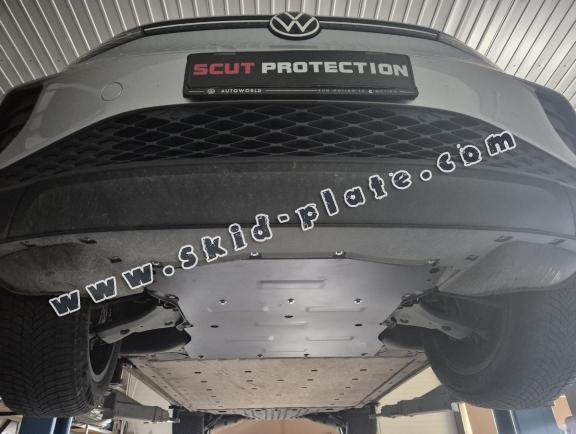 Steel skid plate for Volkswagen ID 4