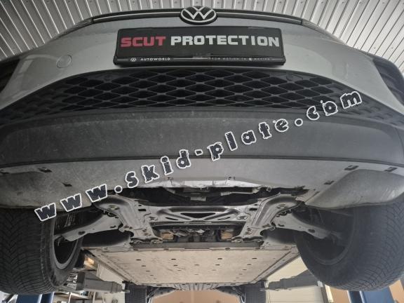 Steel skid plate for Volkswagen ID 4