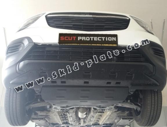 Steel skid plate for Fiat Doblo