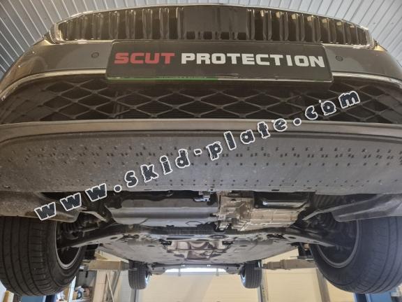 Steel skid plate for Ford Transit Connect